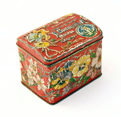 antique metal russian tea box|Russian Tea Sets .